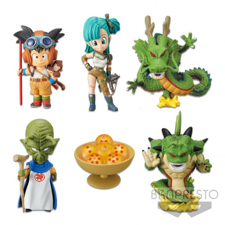 Banpresto Dragonball - WCF - TREASURE RALLY Vol.2 - Set di 6 figure