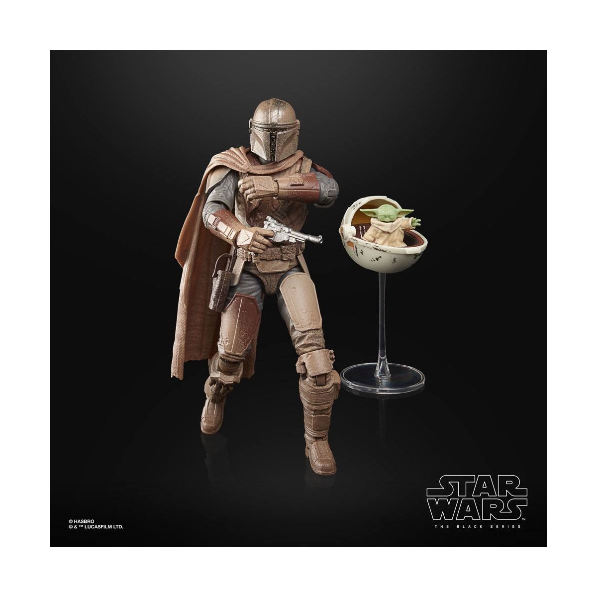 Star Wars Black Series - The Mandalorian & Grogu (Arvala-7)