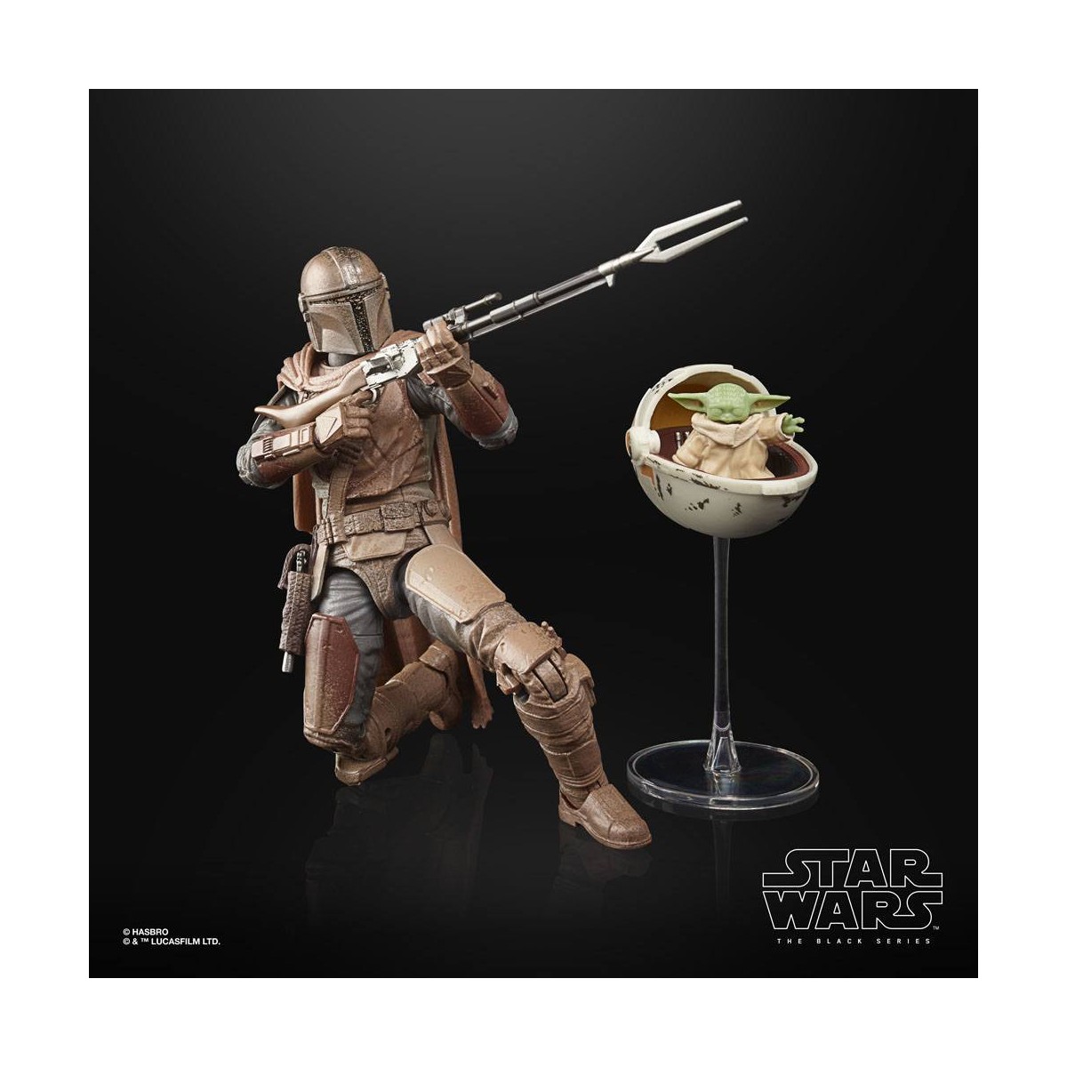 Star Wars Black Series - The Mandalorian & Grogu (Arvala-7)