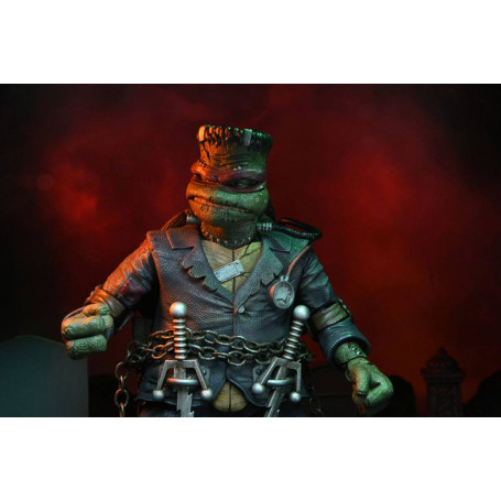 NECA - Ultimate Raphael come Mostro di Frankenstein - Universal Monsters x TMNT