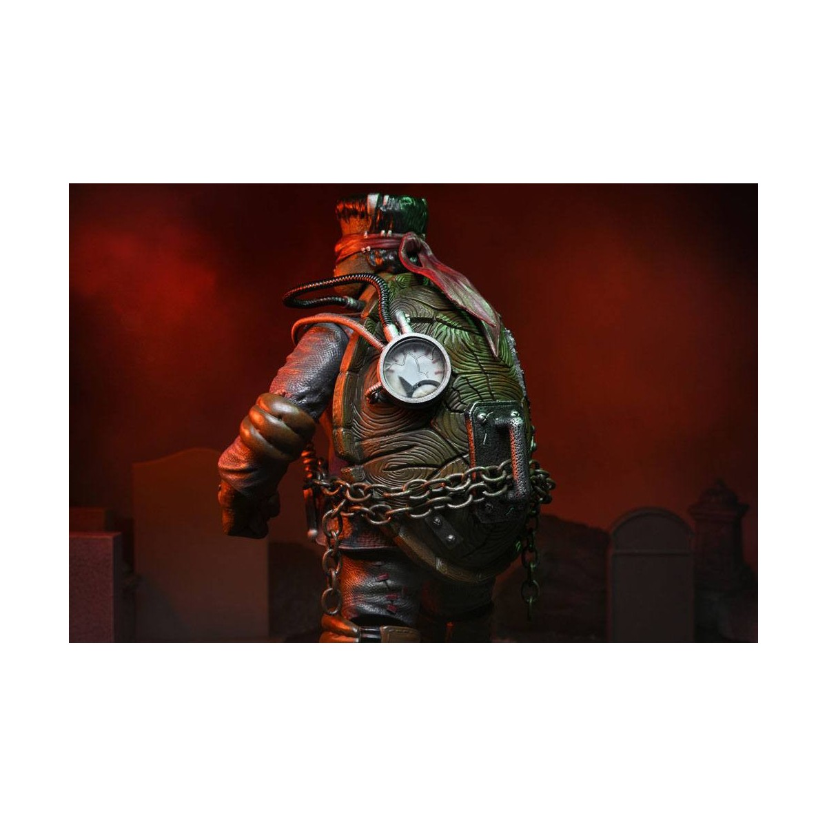 NECA - Ultimate Raphael come Mostro di Frankenstein - Universal Monsters x TMNT