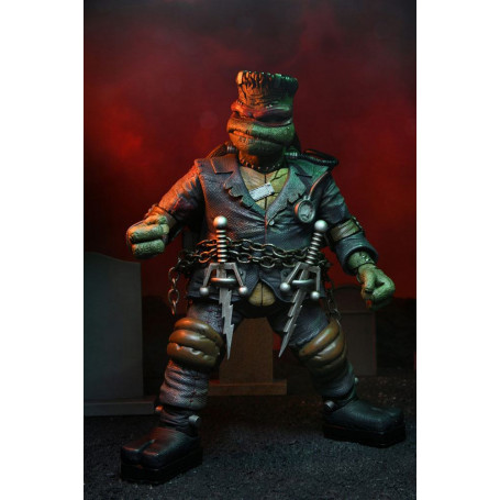 NECA - Ultimate Raphael come Mostro di Frankenstein - Universal Monsters x TMNT