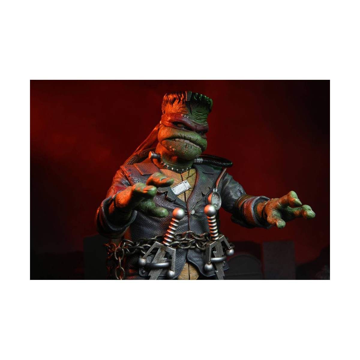 NECA - Ultimate Raphael come Mostro di Frankenstein - Universal Monsters x TMNT