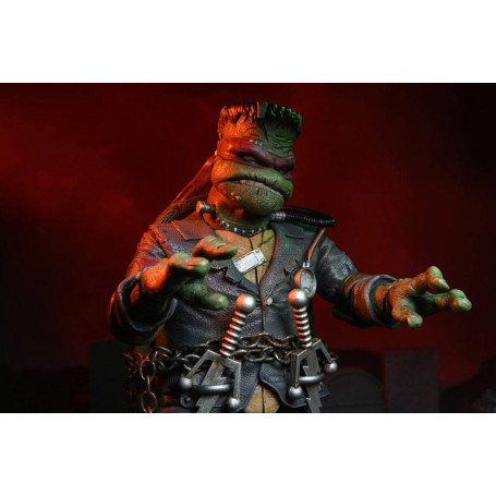 NECA - Ultimate Raphael come Mostro di Frankenstein - Universal Monsters x TMNT