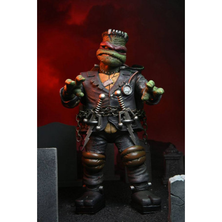 NECA - Ultimate Raphael come Mostro di Frankenstein - Universal Monsters x TMNT