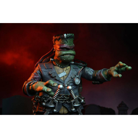 NECA - Ultimate Raphael come Mostro di Frankenstein - Universal Monsters x TMNT