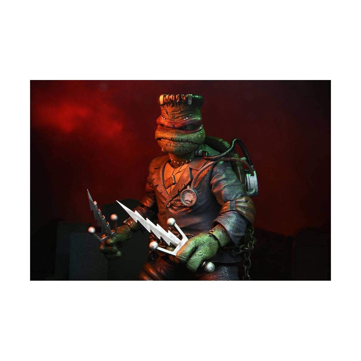 NECA - Ultimate Raphael come Mostro di Frankenstein - Universal Monsters x TMNT