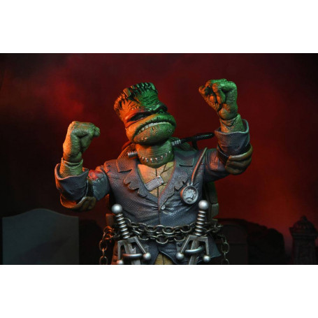 NECA - Ultimate Raphael come Mostro di Frankenstein - Universal Monsters x TMNT