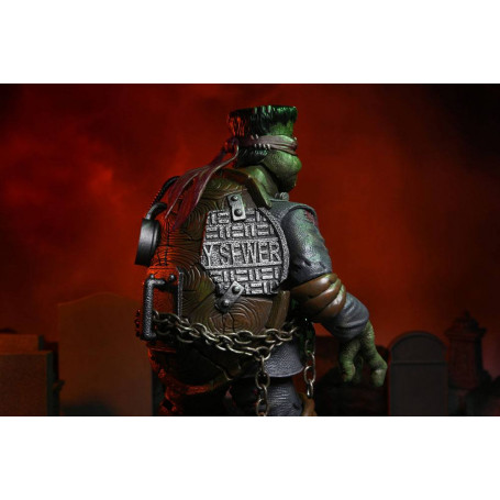 NECA - Ultimate Raphael come Mostro di Frankenstein - Universal Monsters x TMNT