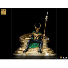Iron Studios - Marvel Comics Loki on Throne 1/10 BDS Art Scale CCXP 2021 Exclusive
