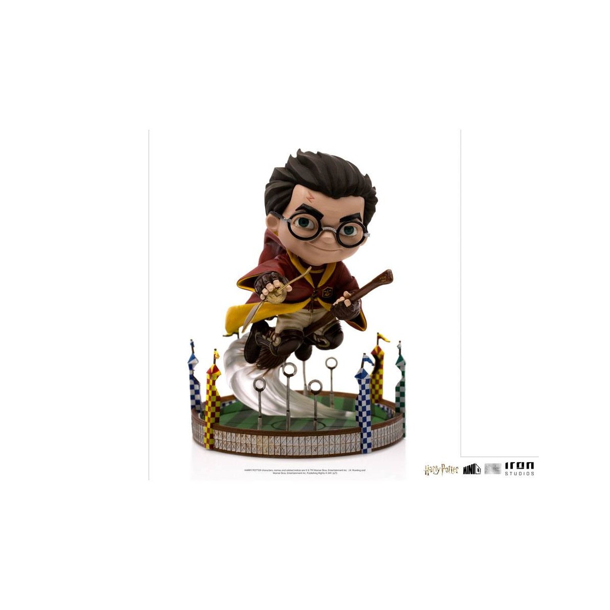 Iron Studios - Harry Potter Mini Co. PVC - Harry Potter alla partita di Quiddich