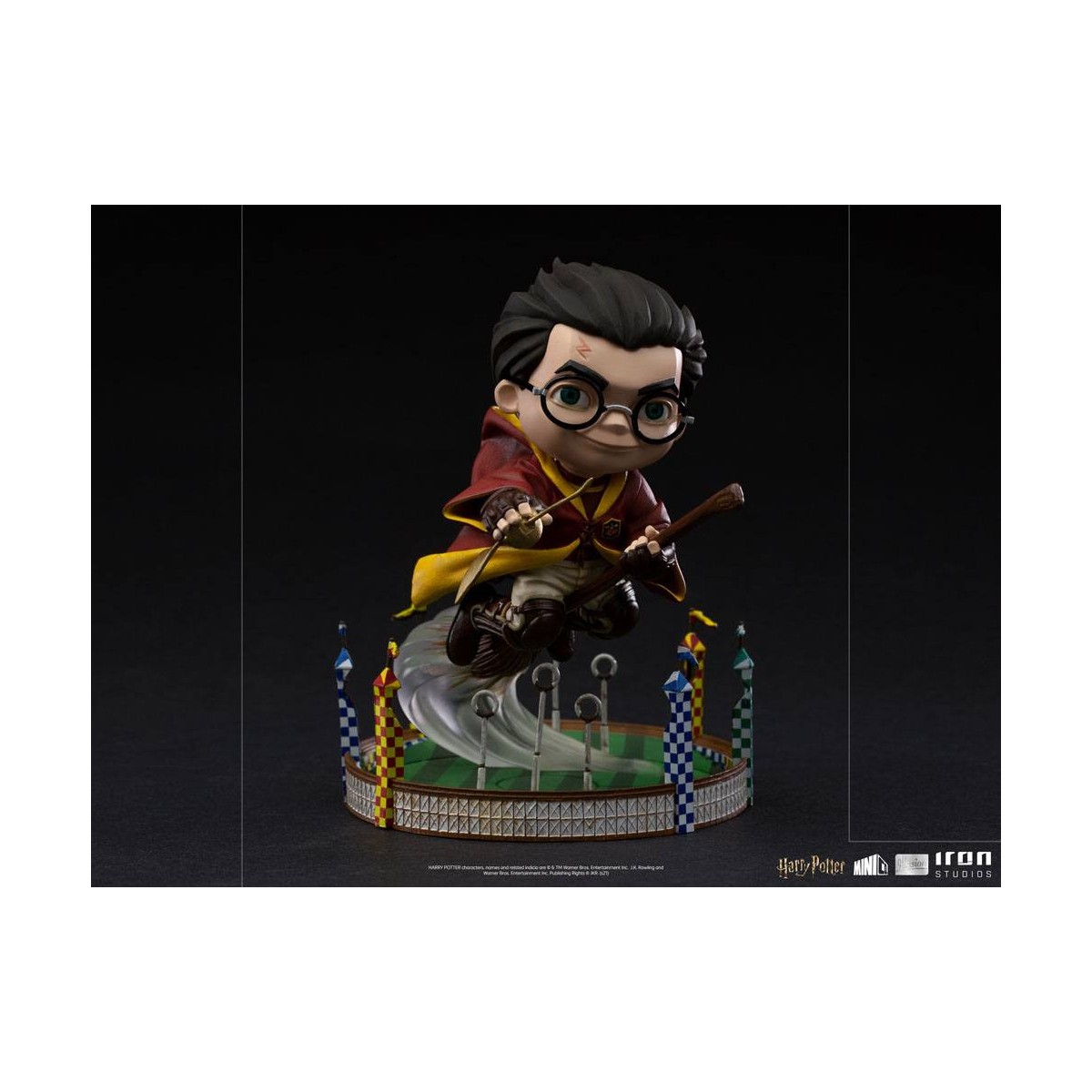 Iron Studios - Harry Potter Mini Co. PVC - Harry Potter alla partita di Quiddich