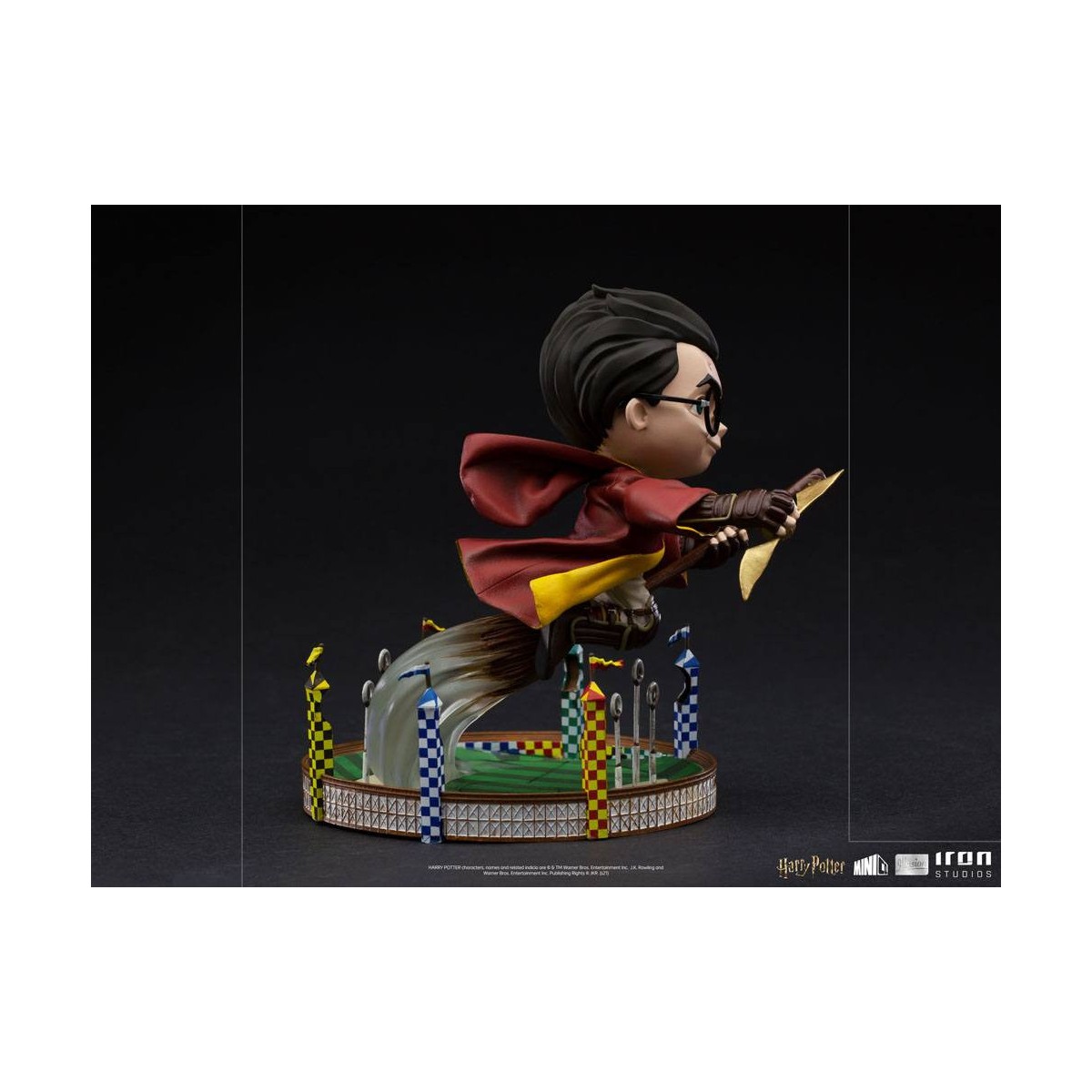 Iron Studios - Harry Potter Mini Co. PVC - Harry Potter alla partita di Quiddich