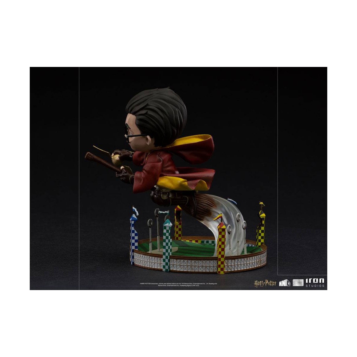 Iron Studios - Harry Potter Mini Co. PVC - Harry Potter alla partita di Quiddich