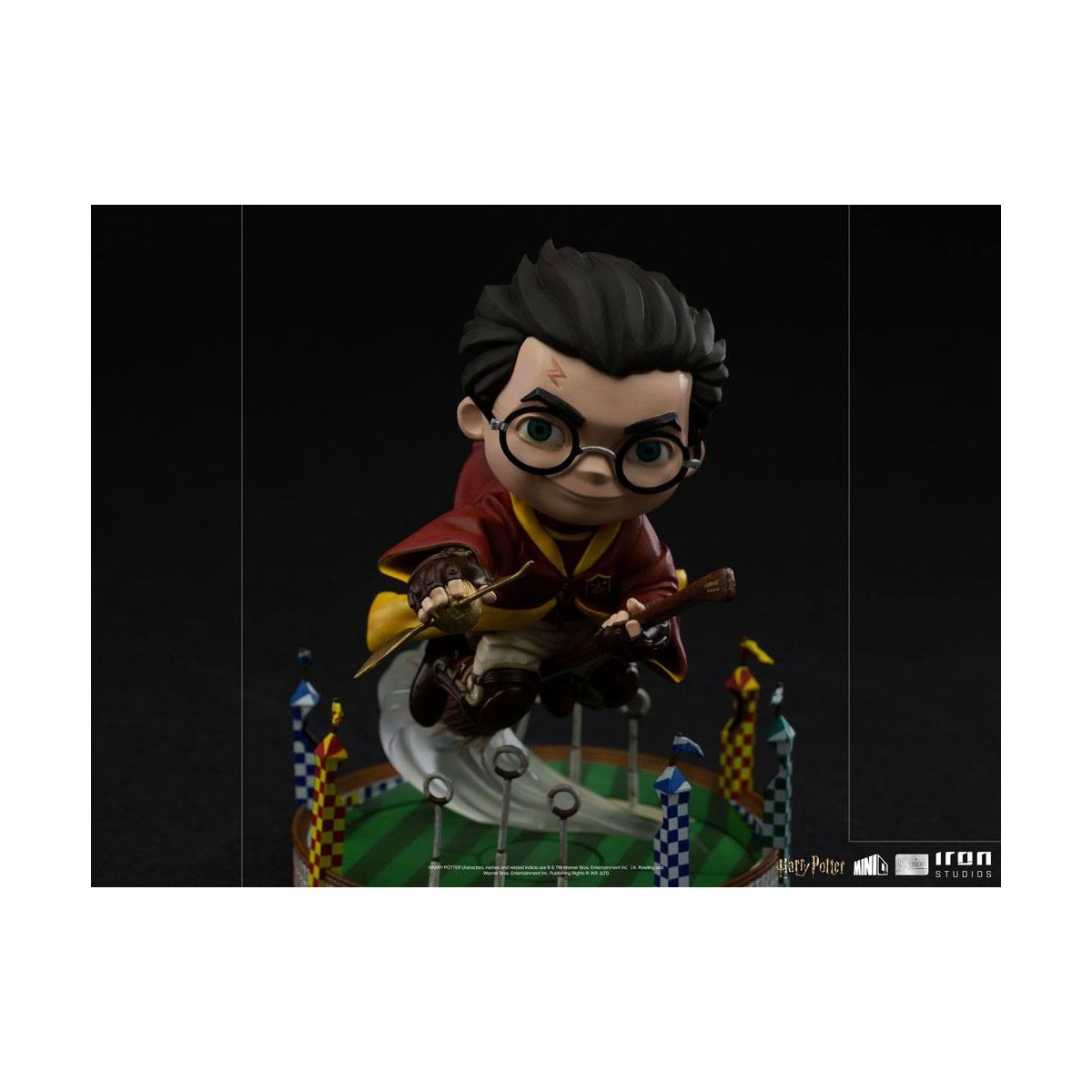 Iron Studios - Harry Potter Mini Co. PVC - Harry Potter alla partita di Quiddich