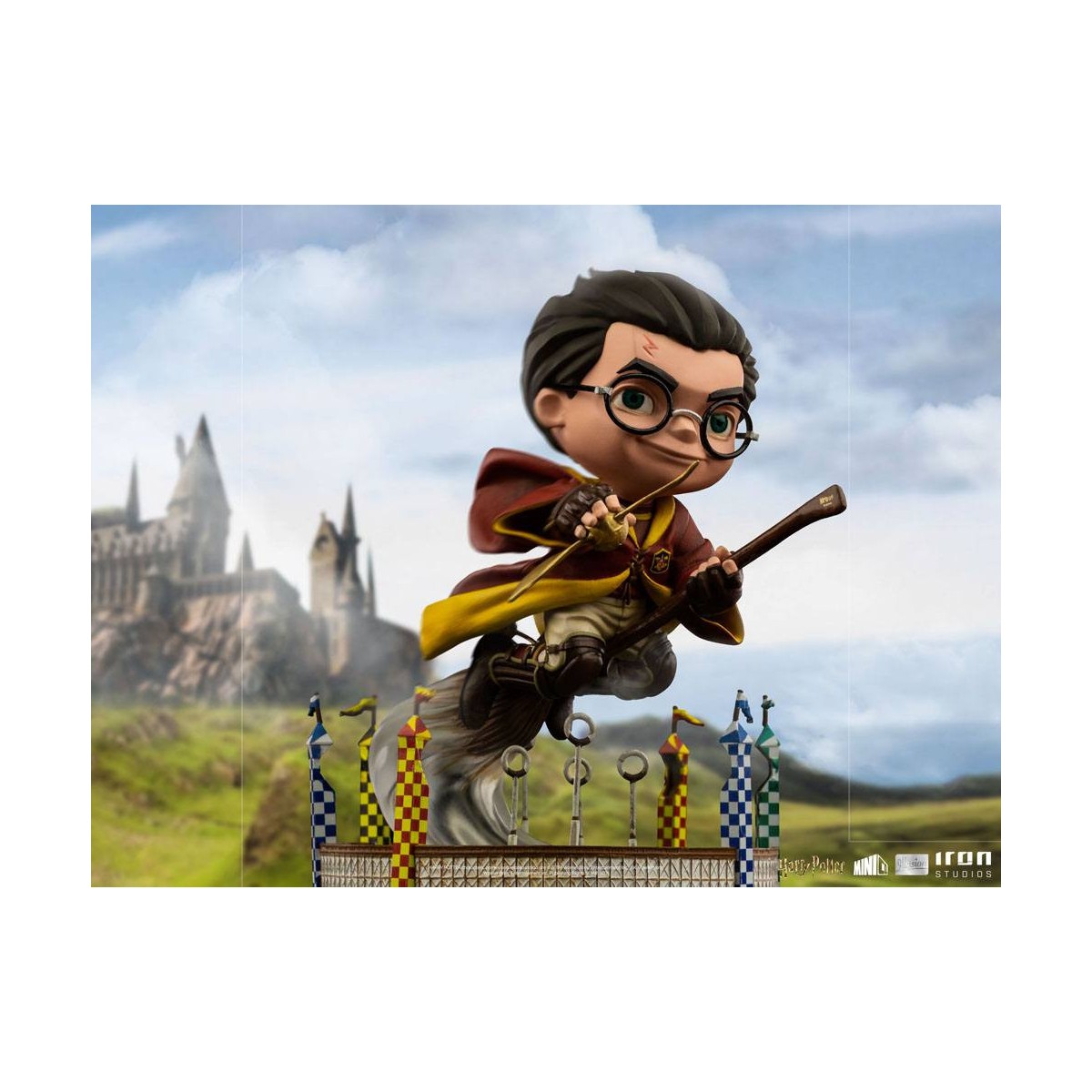 Iron Studios - Harry Potter Mini Co. PVC - Harry Potter alla partita di Quiddich