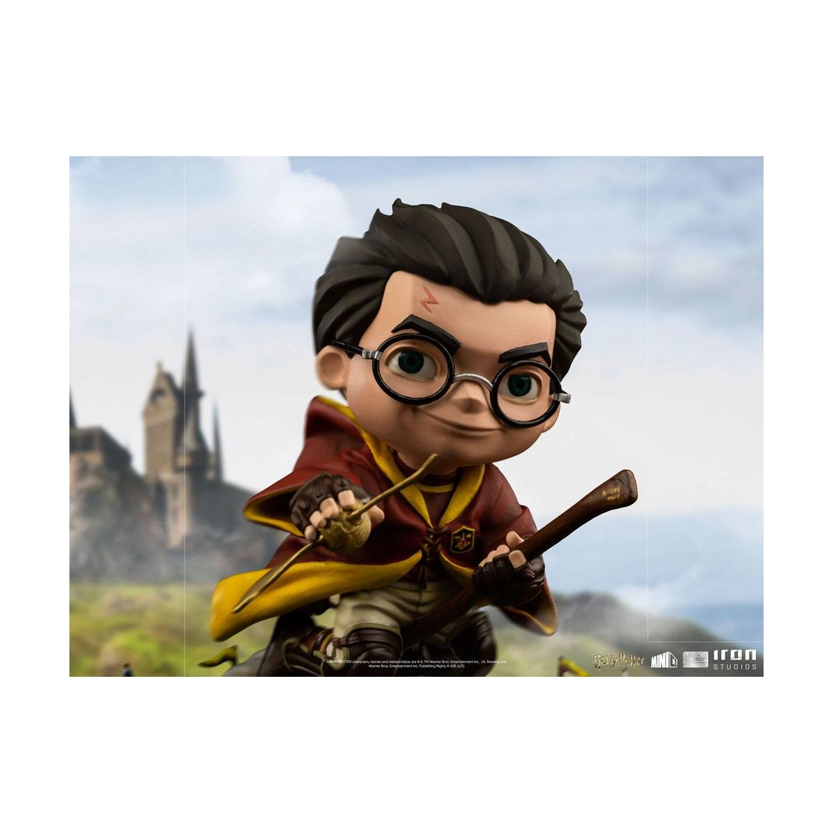 Iron Studios - Harry Potter Mini Co. PVC - Harry Potter alla partita di Quiddich