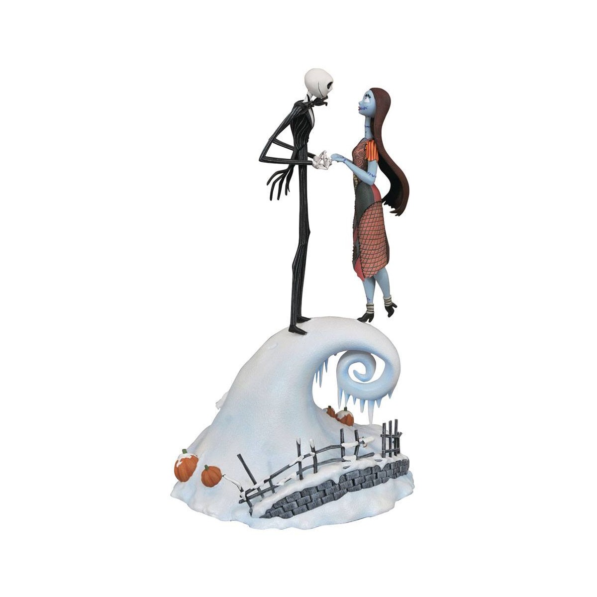 Statua Diamond Millestones - Jack & Sally - Mr. Jack's Strange Christmas