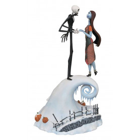 Statua Diamond Millestones - Jack & Sally - Mr. Jack's Strange Christmas