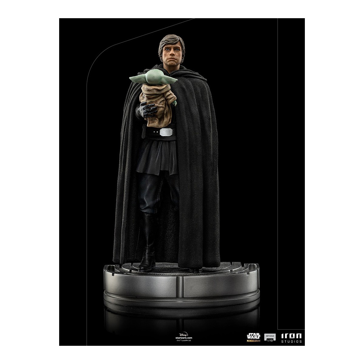 IRON STUDIOS - Luke Skywalker & Grogu BDS Art Scale 1/10 - Star Wars The Mandalorian