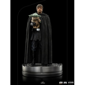IRON STUDIOS - Luke Skywalker & Grogu BDS Art Scale 1/10 - Star Wars The Mandalorian