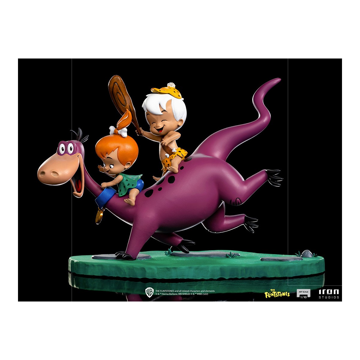 Iron Studios - Dino, Peebles & Bamm-Bamm - The Flintstones Bds Art Scale 1/10