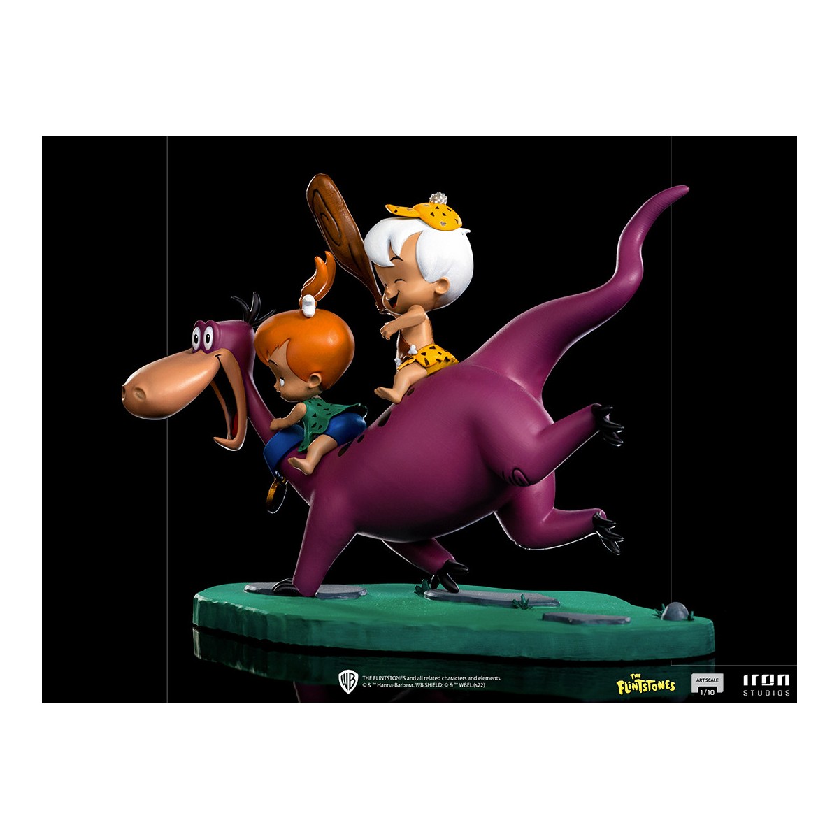 Iron Studios - Dino, Peebles & Bamm-Bamm - The Flintstones Bds Art Scale 1/10