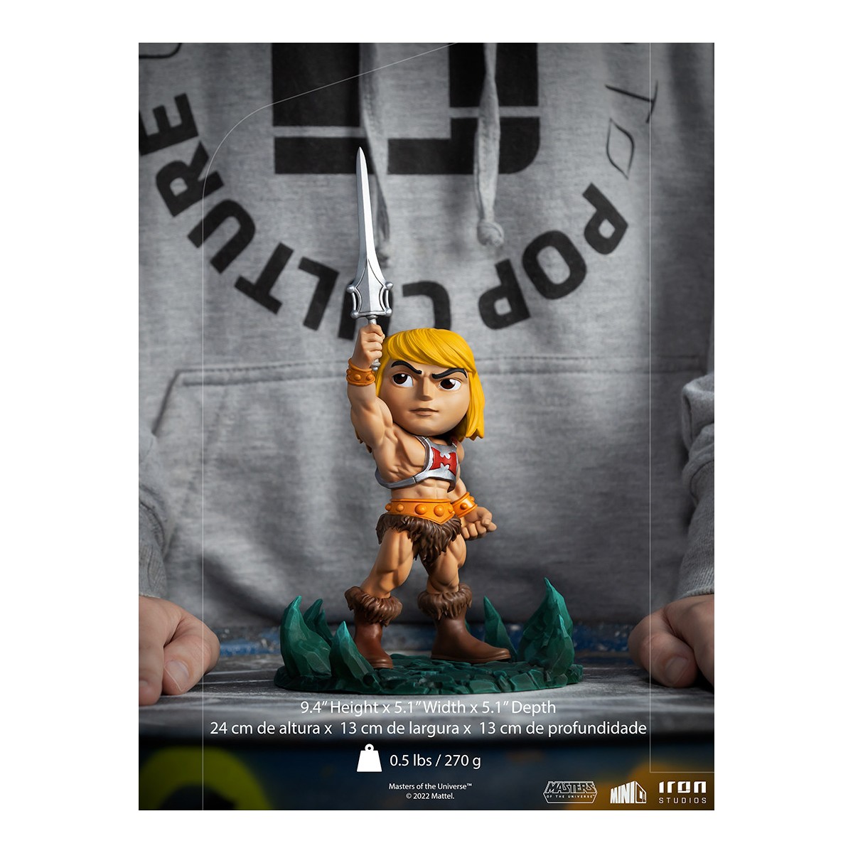 Iron Studios - HE MAN - Masters of the Universe Miniature Co. PVC