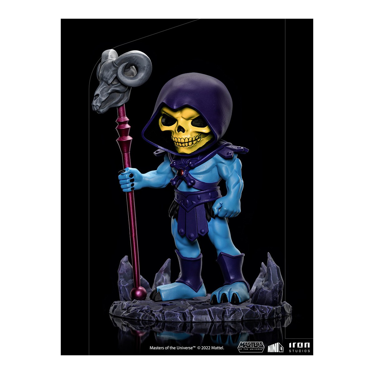 Iron Studios - SKELETOR - Masters of the Universe Miniature Co. PVC
