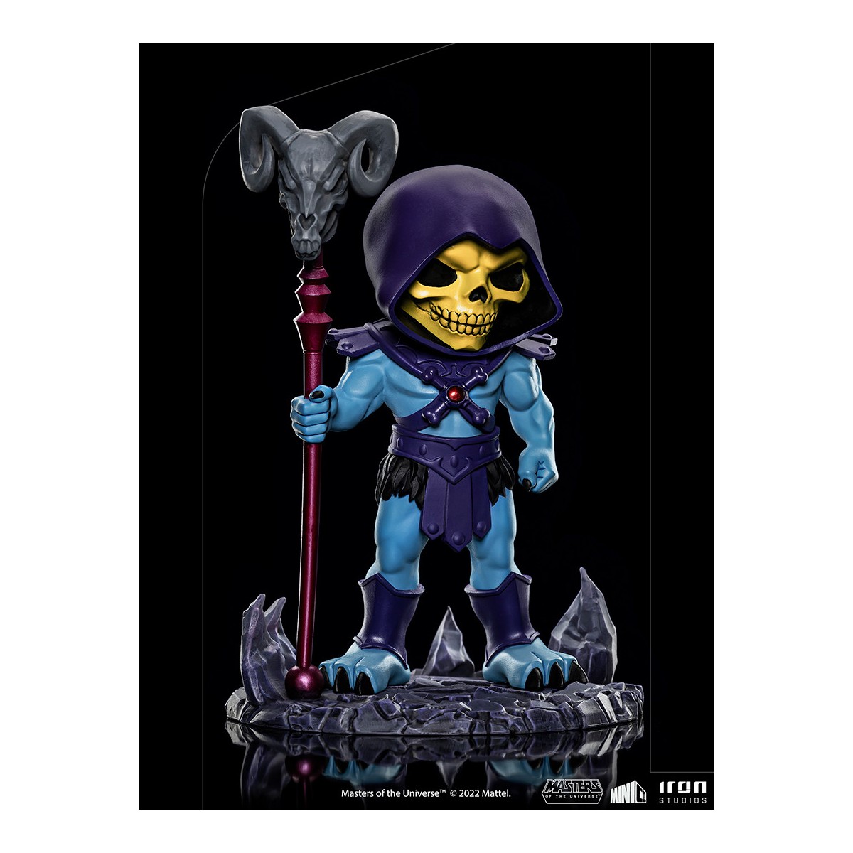 Iron Studios - SKELETOR - Masters of the Universe Miniature Co. PVC