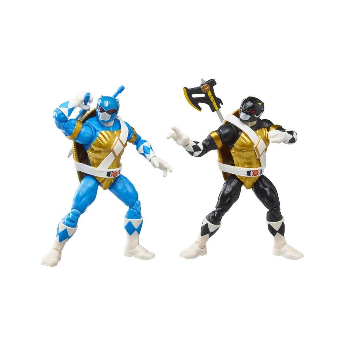 Hasbro - DONATELLO MORFATO & LEONARDO 2-Pack - Collezione Lightning Power Rangers