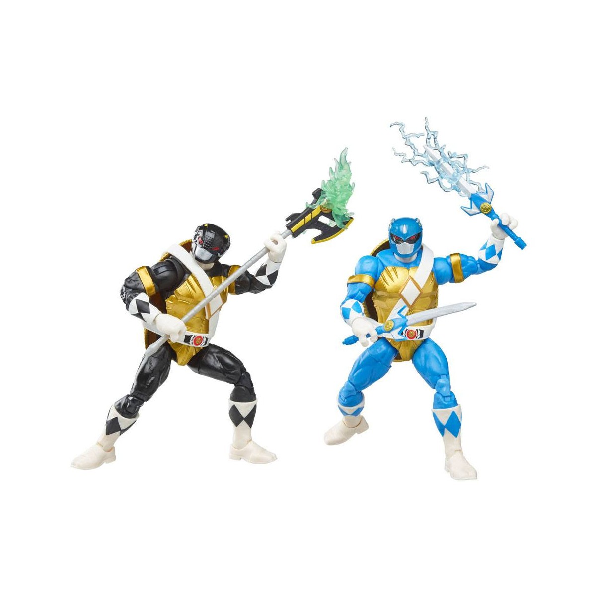 Hasbro - DONATELLO MORFATO & LEONARDO 2-Pack - Collezione Lightning Power Rangers