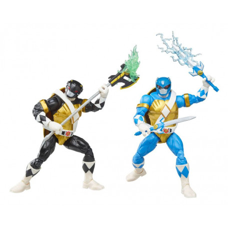 Hasbro - DONATELLO MORFATO & LEONARDO 2-Pack - Collezione Lightning Power Rangers