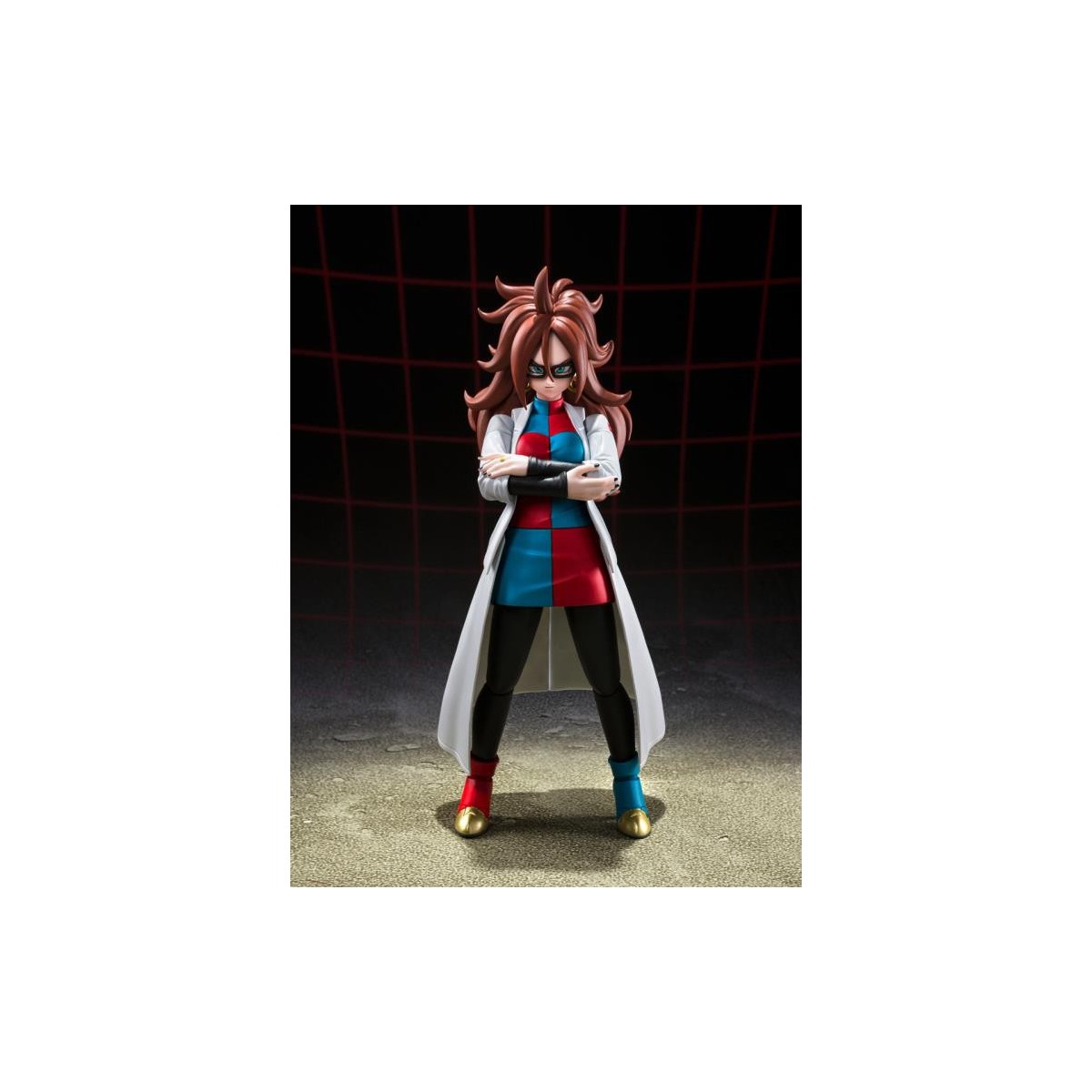 Bandai Tamashii - Dragon Ball FighterZ - C-21 Android 21 versione cappotto di laboratorio - SHF SHFiguarts