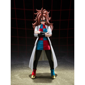 Bandai Tamashii - Dragon Ball FighterZ - C-21 Android 21 versione cappotto di laboratorio - SHF SHFiguarts