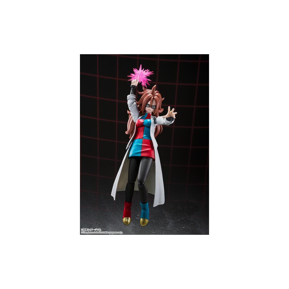 Bandai Tamashii - Dragon Ball FighterZ - C-21 Android 21 versione cappotto di laboratorio - SHF SHFiguarts