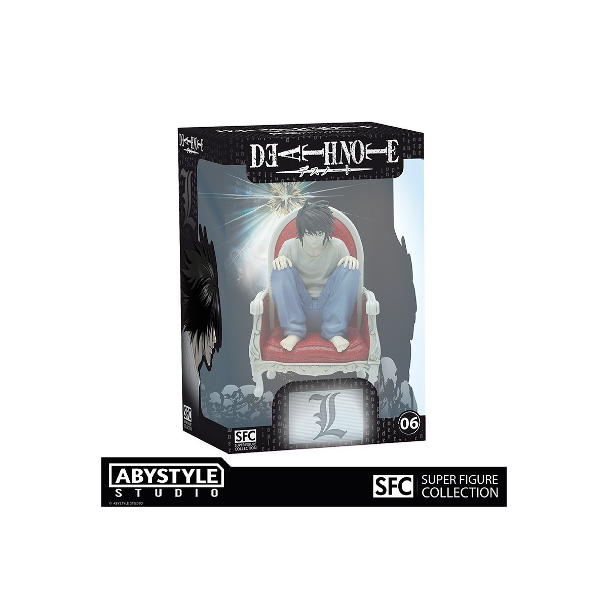 Abysse Corp - DEATH NOTE - Figurina L - Collezione Super Figure