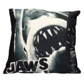 SD Toys - Cuscino JAWS - poster del film Jaws in bianco e nero