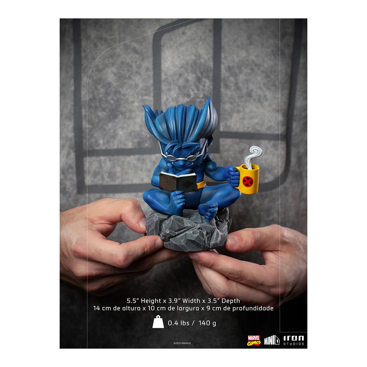 Iron Studios - Bestia - X-Men Mini Co.Heroes PVC
