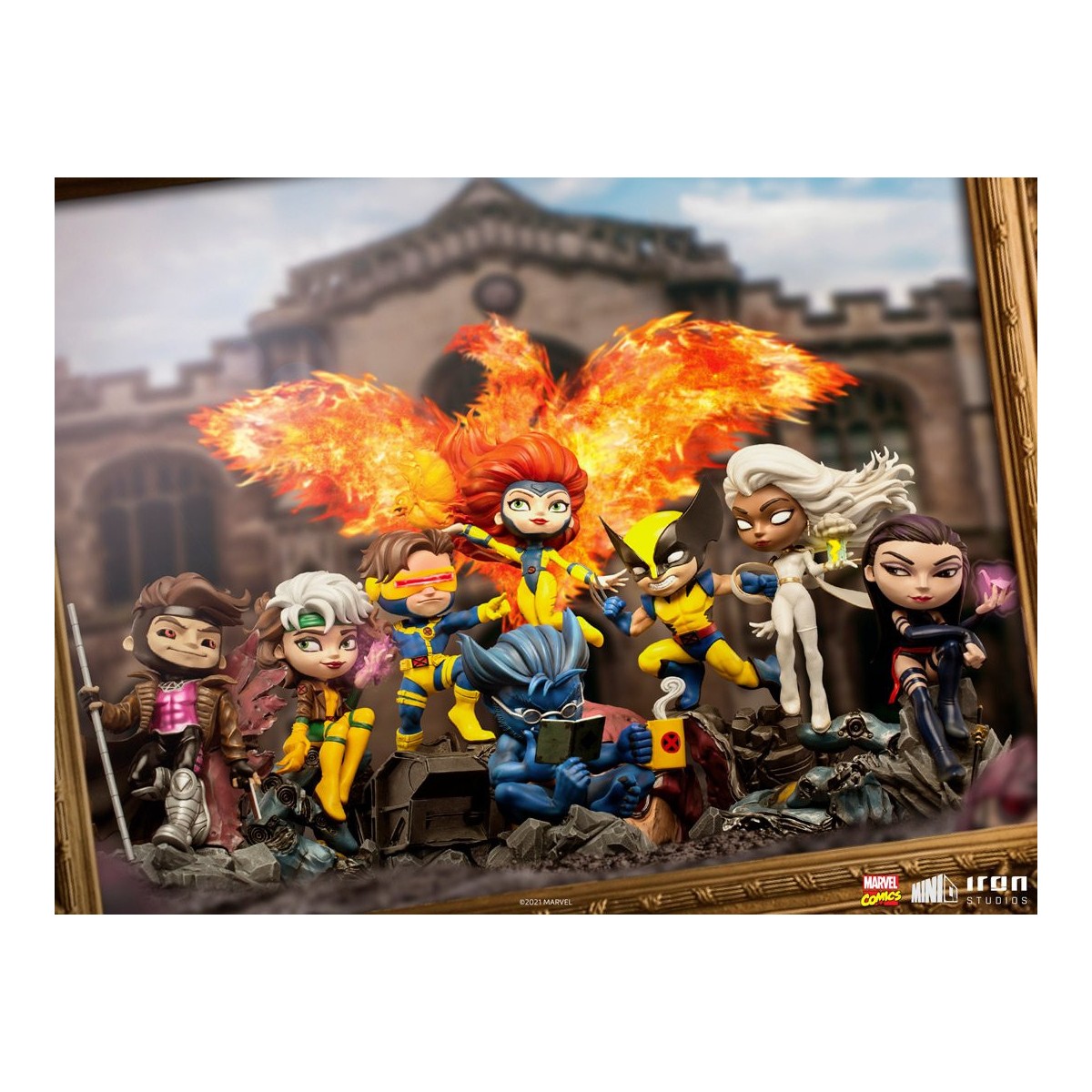 Iron Studios - Bestia - X-Men Mini Co.Heroes PVC