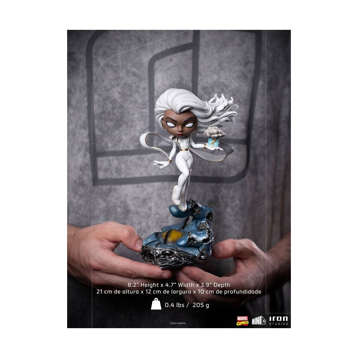 Iron Studios - Tempesta - X-Men Mini Co.Heroes PVC