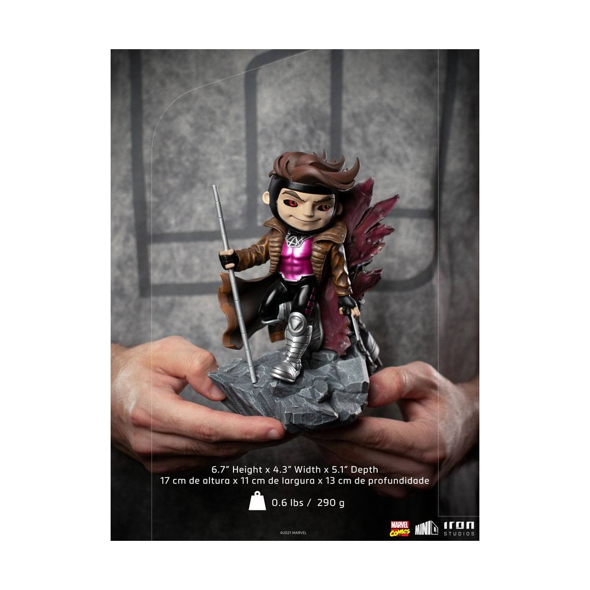 Iron Studios - Gambit - X-Men Mini Co.Heroes PVC