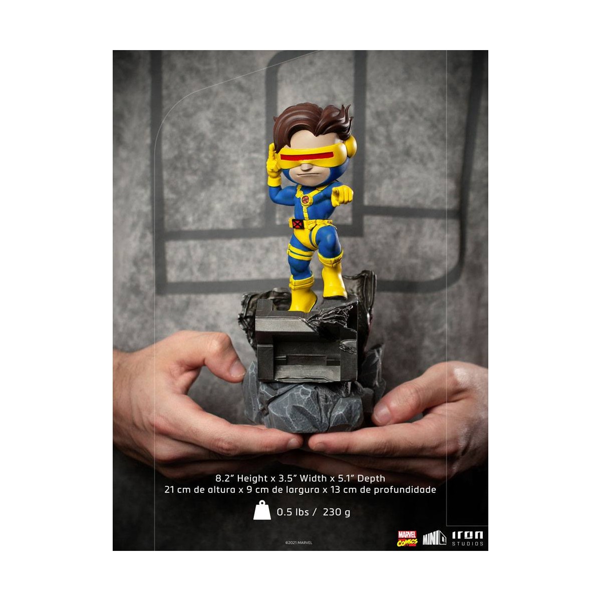 Iron Studios - Ciclope - X-Men Mini Co.Heroes PVC