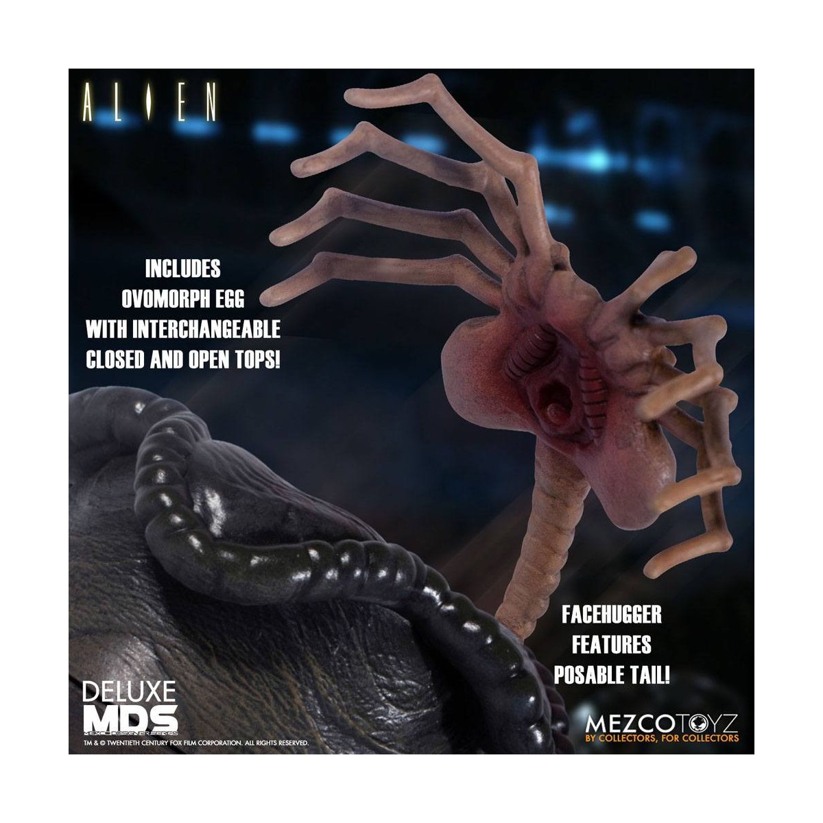 Mezco Designer Series - MDS Deluxe - Big Chap - Alien (1979)