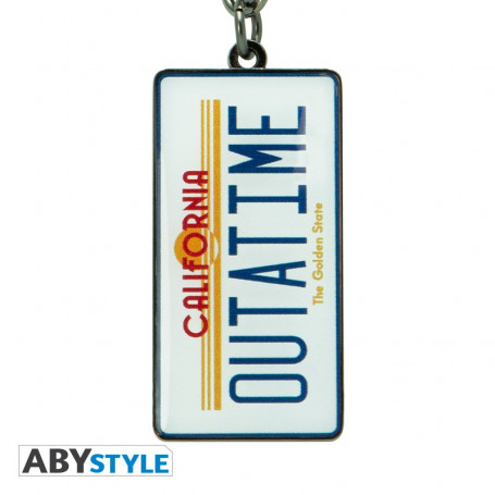 ABYstyle - BACK TO THE FUTURE - Portachiavi OUTATIME