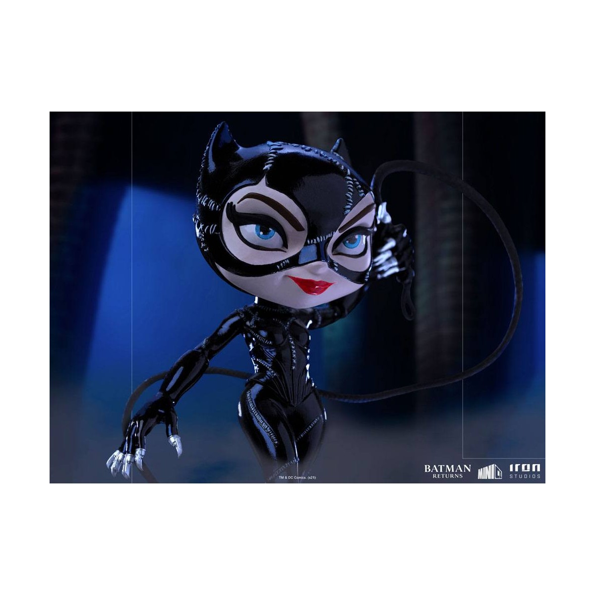 Iron Studios - Catwoman - Batman Returns Tim Burton - Mini Co.Heroes Deluxe PVC