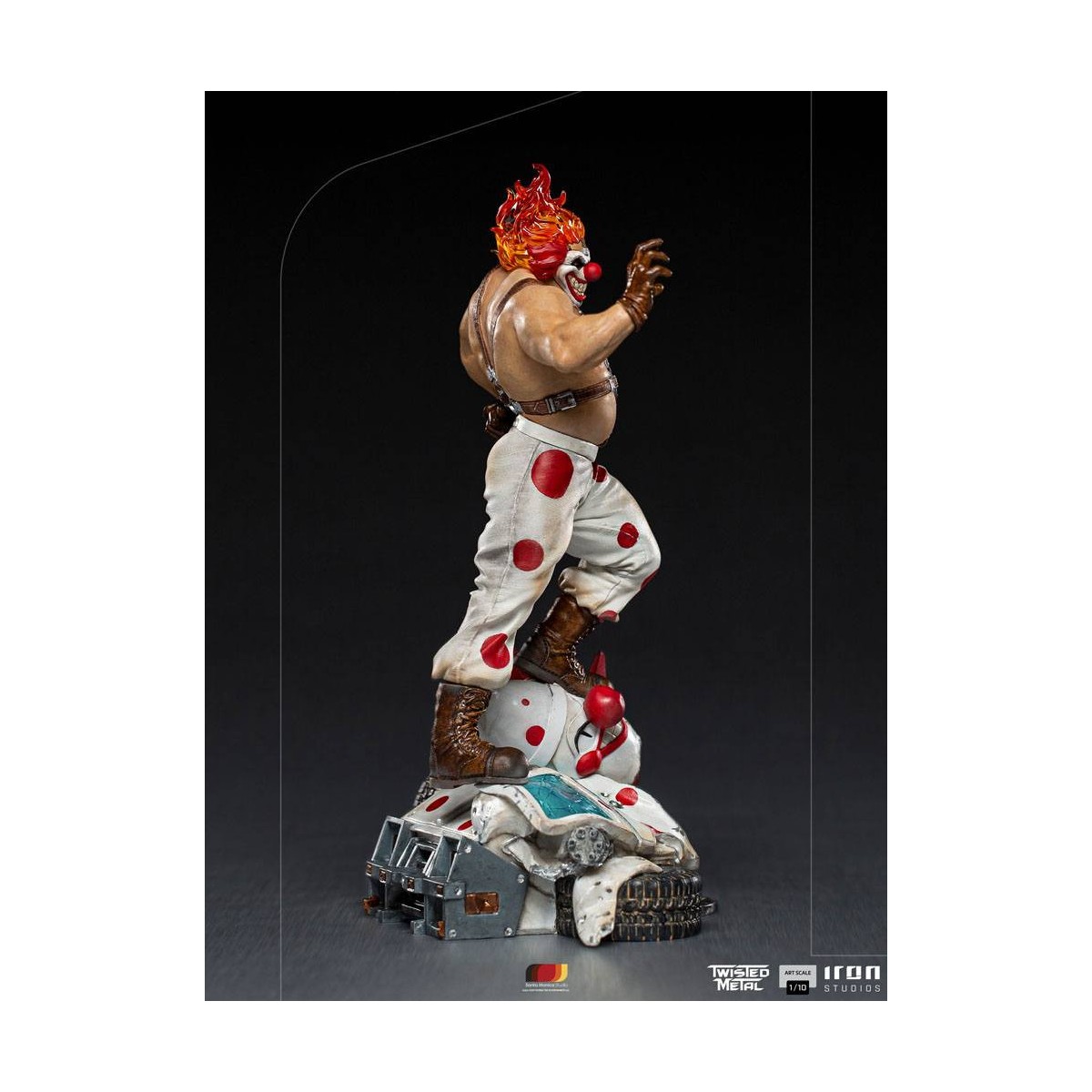 Iron Studios - Twisted Metal Statuette 1/10 Art Scale Sweet Tooth - Needles Kane