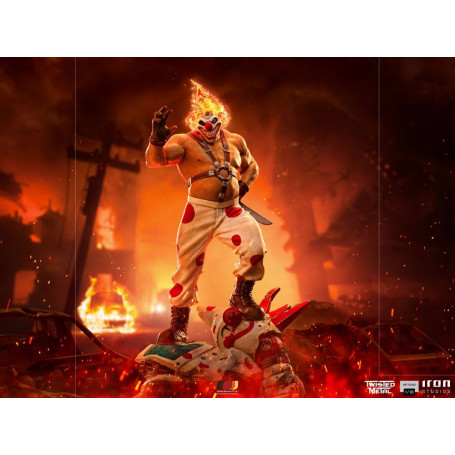 Iron Studios - Twisted Metal Statuette 1/10 Art Scale Sweet Tooth - Needles Kane