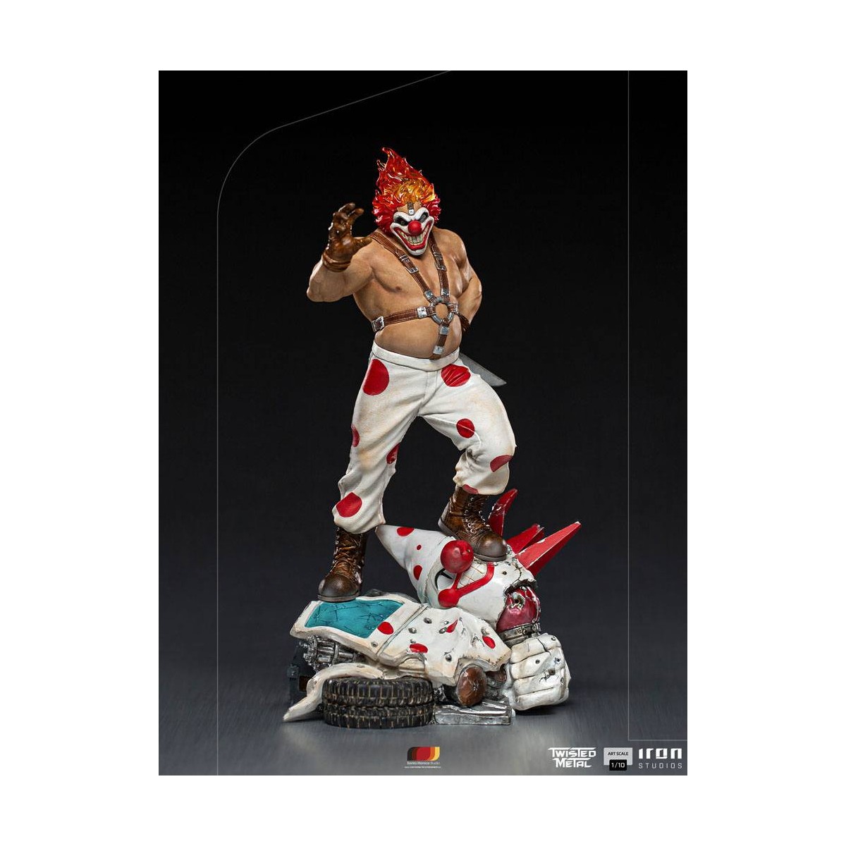 Iron Studios - Twisted Metal Statuette 1/10 Art Scale Sweet Tooth - Needles Kane