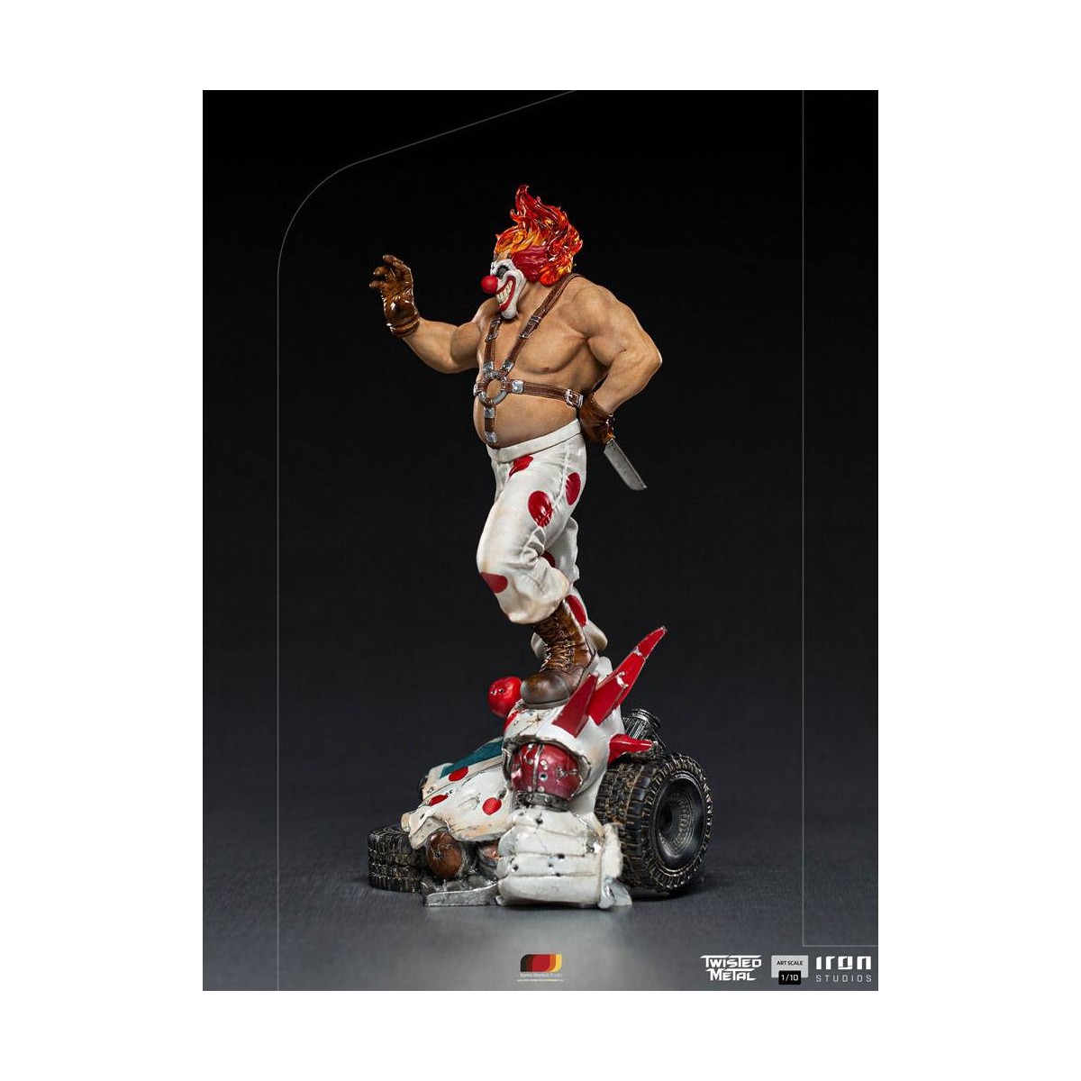 Iron Studios - Twisted Metal Statuette 1/10 Art Scale Sweet Tooth - Needles Kane
